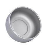Boundless Voyage Titanium Camping Rice Bowl Non Slip Double Layer Anti-hot Outdoor Camping Kitchen Tableware Food Container Beargoods