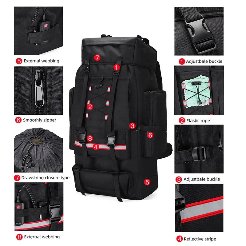 Summit 75L Expedition Trekking Rucksack Beargoods