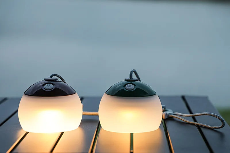 New Multifunctional Retro Camping USB Charging Led Tent Outdoor Horse Lamp Portable Light Silicone Camping Light Beargoods