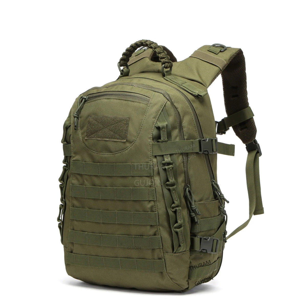 38L Tactical Backpack Style, Large Capacity Waterproof Outdoor Rucksack with MOLLE System, Hiking Camping Travel Bug Out Bag Beargoods