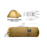 KAILAS STRATUS Ultralight Backpacking Tent 2 Person Double Layer Waterproof Windproof Camping Hiking Survival Tent KT2303102 Beargoods