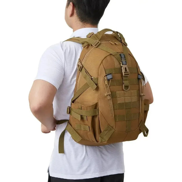40L Camping Hiking Backpacks Tactical Backpack for Men/women Reflective Outdoor Climbing Rucksack Bag Survival Molle Travel Bags Beargoods