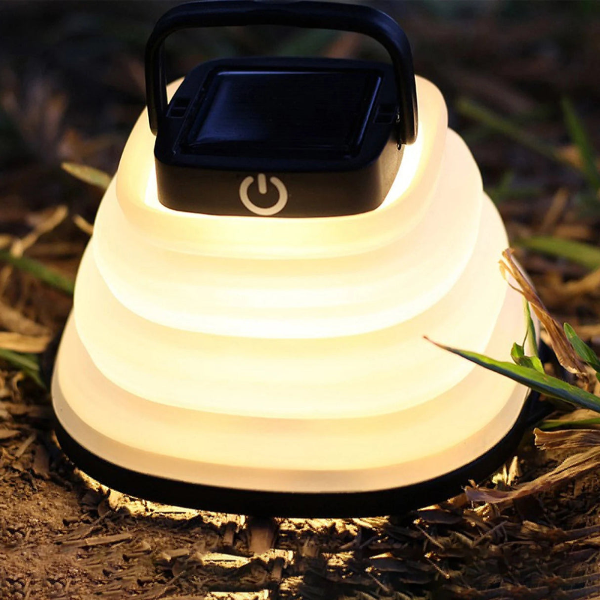 IP68 Portable Lantern Collapsible Camping Light Solar Tent Lighting Outdoor USB Rechargeable Light Waterproof LED Fishing Lamp Beargoods
