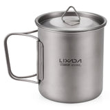 300ML/450ML/550ML/650ML/750ML Ultralight Titanium Cup Beargoods
