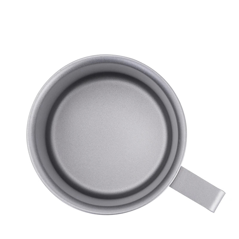 Boundless Voyage Titanium Double Wall Coffee Cup 220ML Camping Mug Mini Outdoor Tableware Ti3052D Beargoods