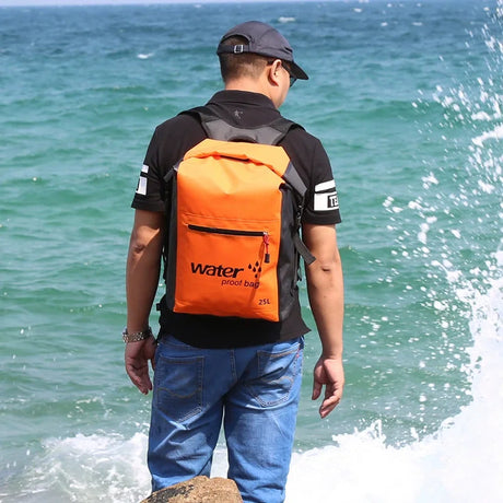 25L Waterproof Dry Bag Swimming Backpack Rucksack Pack Water Floating Sack Sport Canoe Kayaking Rafting Boating River Trekking Beargoods