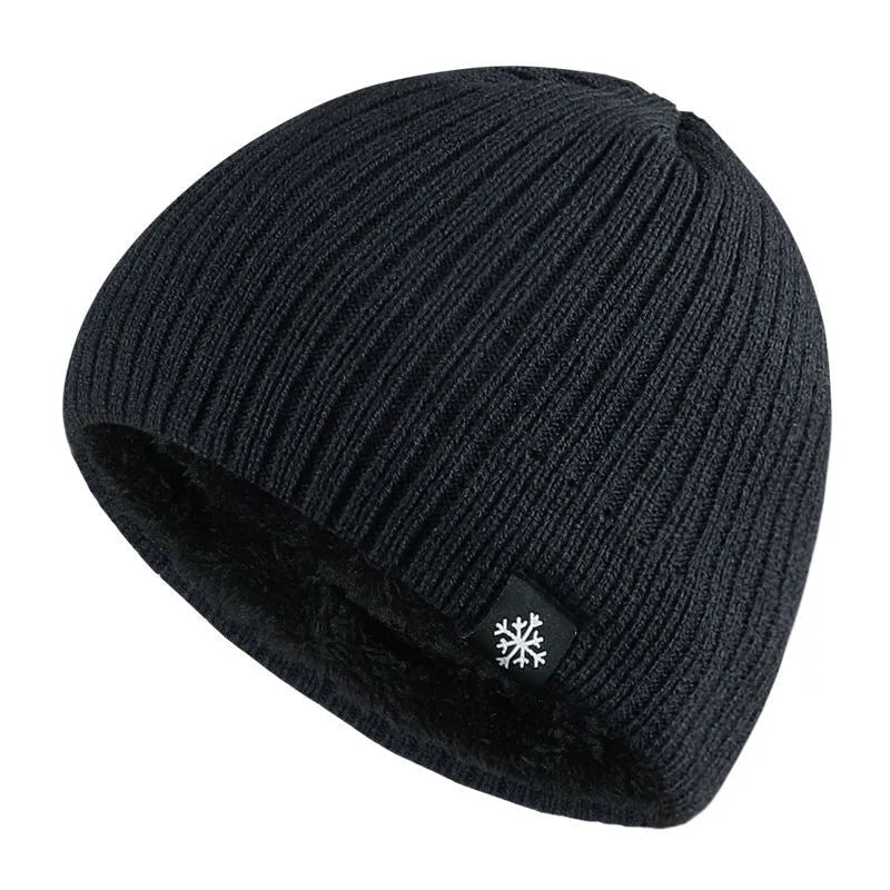 Autumn/Winter Fleece Thick Knitted Thermal Blend Hat Beargoods