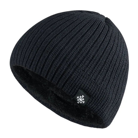 Autumn/Winter Fleece Thick Knitted Thermal Blend Hat Beargoods