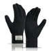 Thermal Winter Gloves For Men Thickened Warm Fleece Lined Anti-Slip Touch Screen Thermal Windproof Cycling Gloves Beargoods
