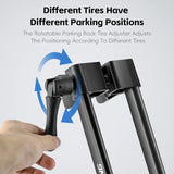 Bicycle Double Pole Foldable Parking Rack Beargoods