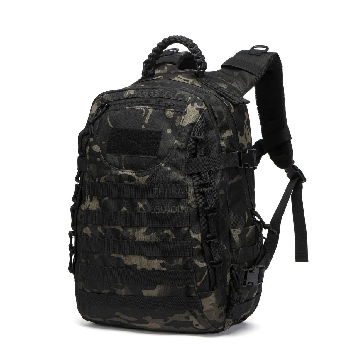 38L Tactical Backpack Style, Large Capacity Waterproof Outdoor Rucksack with MOLLE System, Hiking Camping Travel Bug Out Bag Beargoods