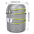 Ultralight Camping Pots Cookware Set Portable Outdoor Cooking  Tableware for Hiking Trekking Picnic Fishing Mountaineering Beargoods