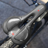 WEST BIKING Gel Comfort Bicycle Saddle Soft Shock Absorbing MTB Mountain Road Bike Saddle Breathable Hollow Cycling Cushion Seat Beargoods
