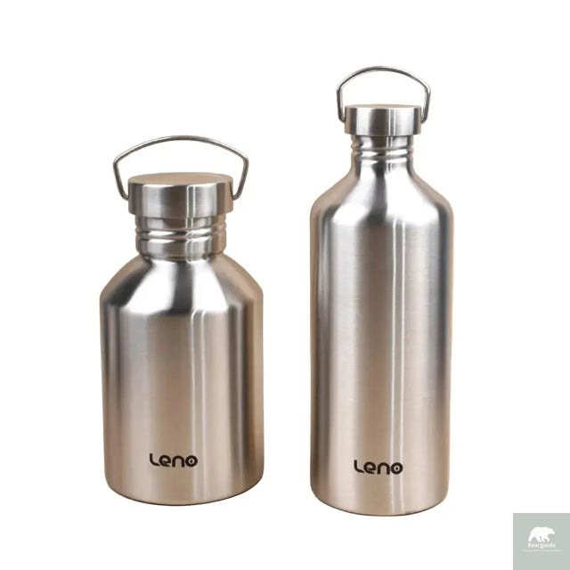 2L Drink Bottle for Sport Large Capacity Stainless Steel Sport Bottle Single-Layer Water Cup Metal Flask Drinkware Camping Sport Beargoods