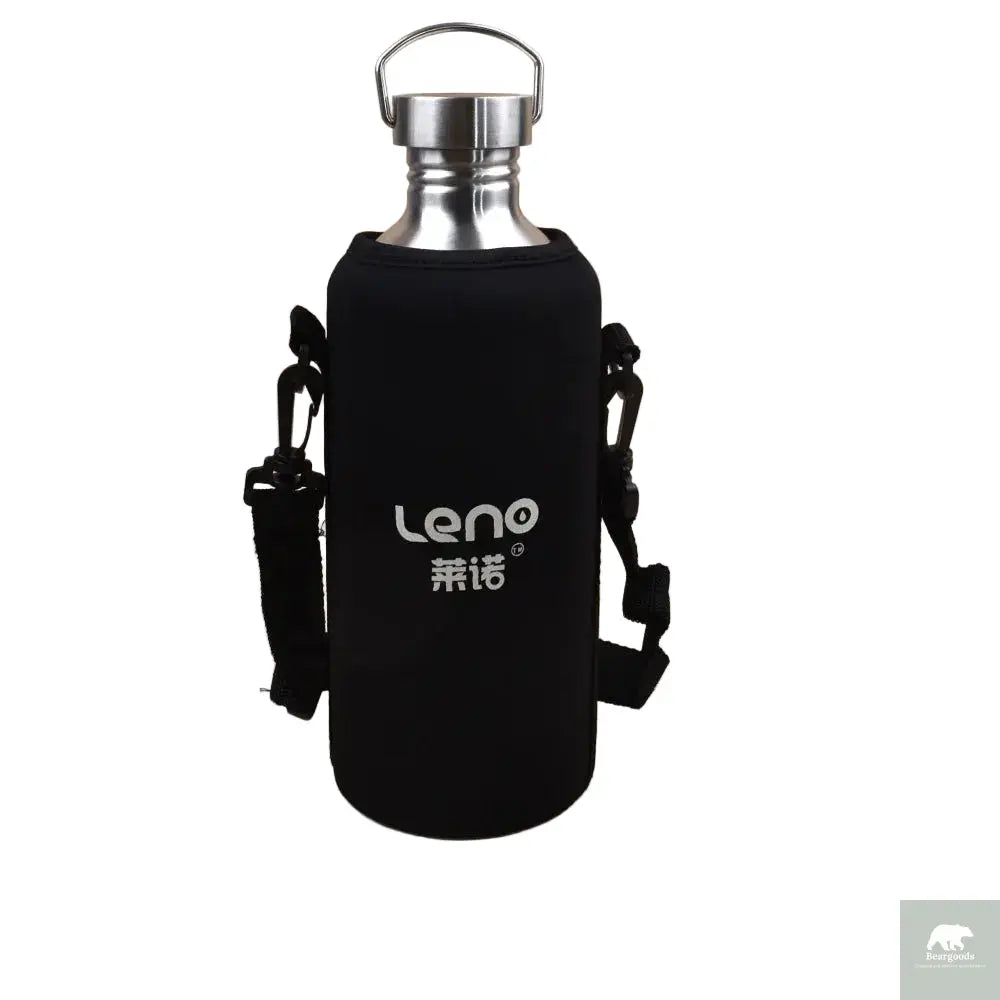 2L Drink Bottle for Sport Large Capacity Stainless Steel Sport Bottle Single-Layer Water Cup Metal Flask Drinkware Camping Sport Beargoods
