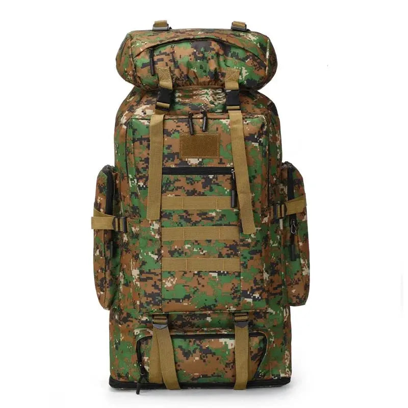 80L/100L  Mountaineering Bag Climb Bag Tactical Backpacks Large Backpack Outdoors Hiking Camping Travel Bags Beargoods