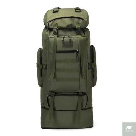 80L/100L  Mountaineering Bag Climb Bag Tactical Backpacks Large Backpack Outdoors Hiking Camping Travel Bags Beargoods
