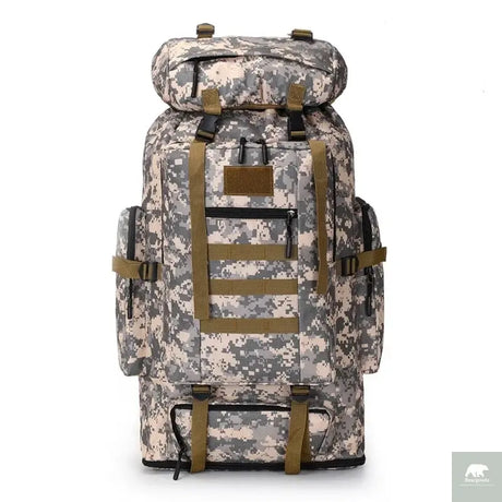 80L/100L  Mountaineering Bag Climb Bag Tactical Backpacks Large Backpack Outdoors Hiking Camping Travel Bags Beargoods