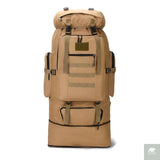 80L/100L  Mountaineering Bag Climb Bag Tactical Backpacks Large Backpack Outdoors Hiking Camping Travel Bags Beargoods