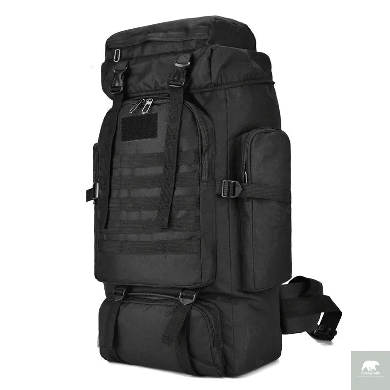 80L/100L  Mountaineering Bag Climb Bag Tactical Backpacks Large Backpack Outdoors Hiking Camping Travel Bags Beargoods