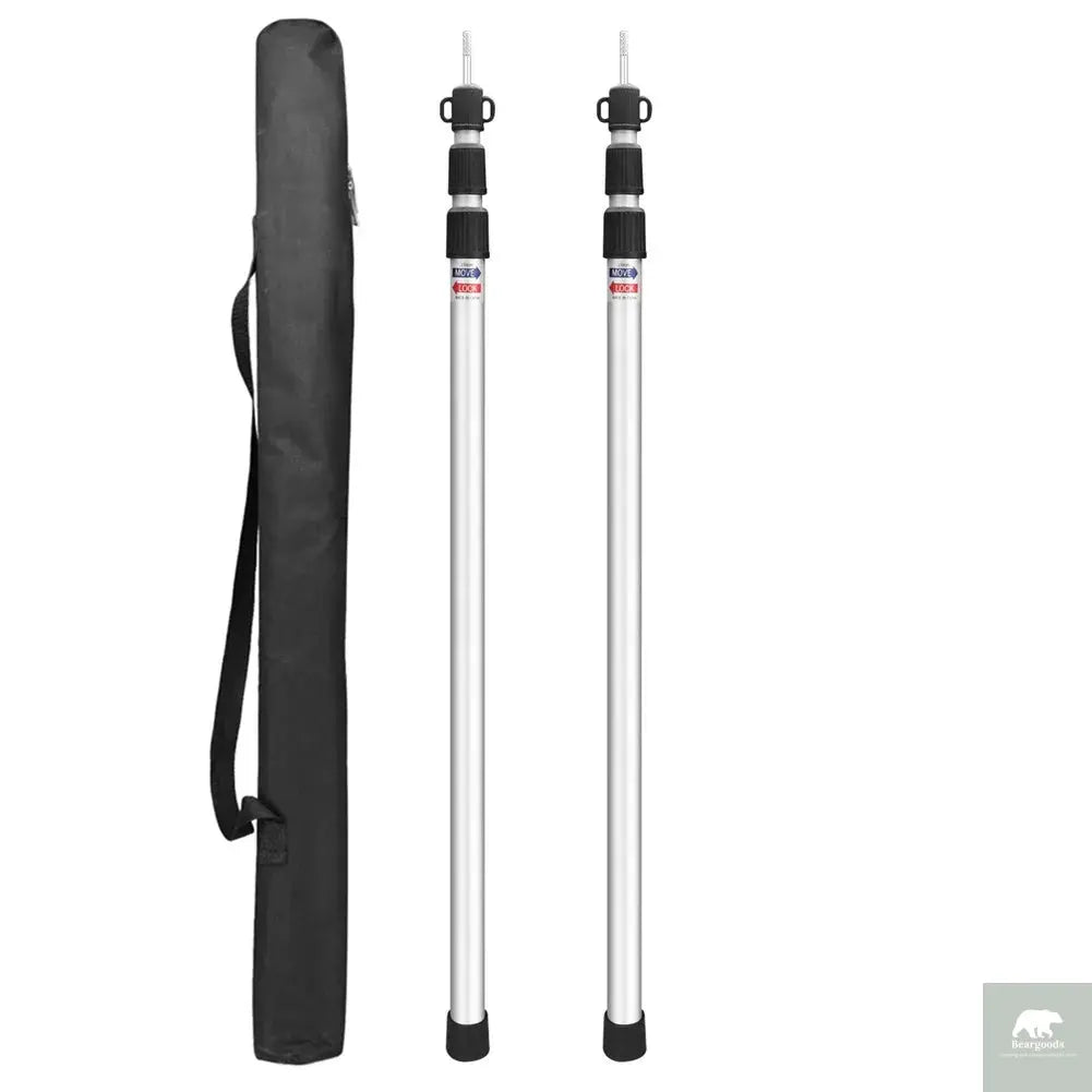 Aluminium Adjustable Camping Poles Beargoods