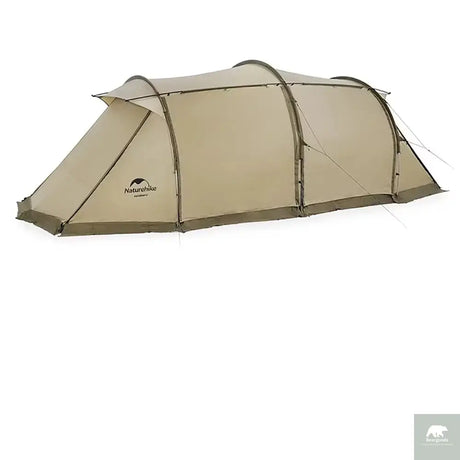 Naturehike Aries Tunnel Tent Camping Outdoor Travel 4 Season Extended Loop Tent For 4-6 Person Geodesic Double Layer Large Tent Beargoods