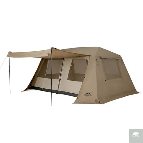 Naturehike 2026 Village 13 Lite Camping Tent 3 4 Person Automatic Tent Outdoor Park Family One Touch Tent Glamping Cabin Tents Beargoods