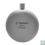 150ml/180ml Titanium Flask with Funnel Camping Hiking Backpacking Travel Picnic Beargoods