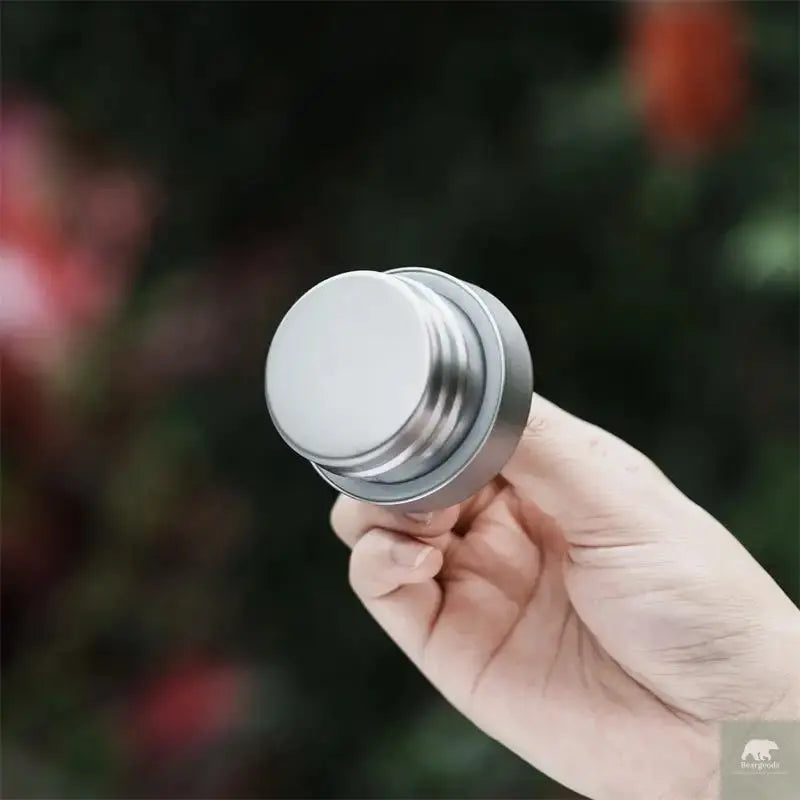 Wide Mouth Titanium Bottle with Lid Leak-Proof Single Layer 400/550/750ML Beargoods