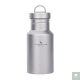Wide Mouth Titanium Bottle with Lid Leak-Proof Single Layer 400/550/750ML Beargoods