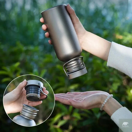 Titanium Water Bottle Beargoods