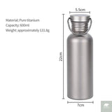 Titanium Water Bottle Beargoods