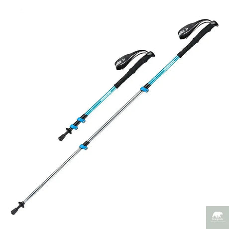 Naturehike Hiking Poles Three Sections Of Aluminum Pole For Mountaineering Hiking Skiing Travel Poles Climbing Trekking Pole Beargoods