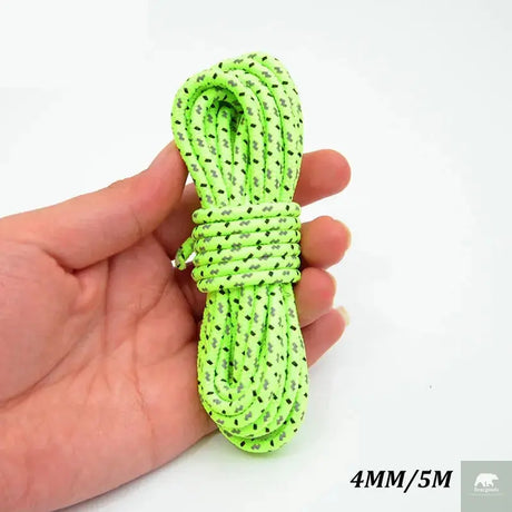 5M/10M/20M/50M Reflective Tent Rope Guylines Nylon Tent Line Cord Rescue Umbrella Paracord Rope Camping Hiking Tent Accessories Beargoods