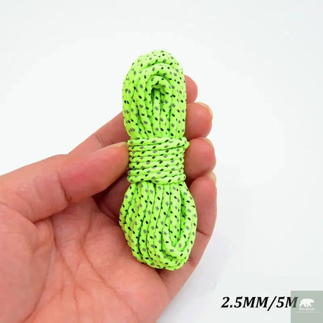 5M/10M/20M/50M Reflective Tent Rope Guylines Nylon Tent Line Cord Rescue Umbrella Paracord Rope Camping Hiking Tent Accessories Beargoods