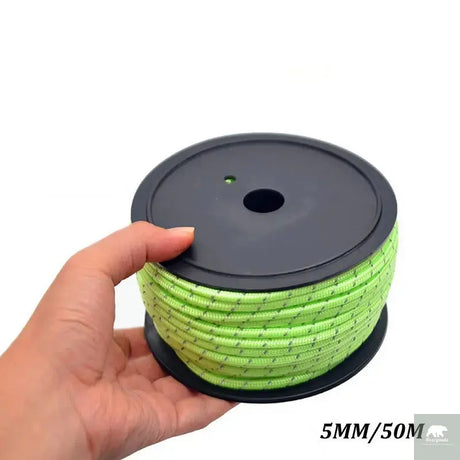 5M/10M/20M/50M Reflective Tent Rope Guylines Nylon Tent Line Cord Rescue Umbrella Paracord Rope Camping Hiking Tent Accessories Beargoods