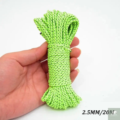 5M/10M/20M/50M Reflective Tent Rope Guylines Nylon Tent Line Cord Rescue Umbrella Paracord Rope Camping Hiking Tent Accessories Beargoods