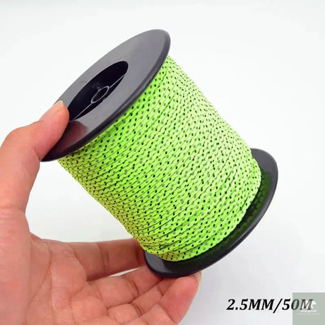 5M/10M/20M/50M Reflective Tent Rope Guylines Nylon Tent Line Cord Rescue Umbrella Paracord Rope Camping Hiking Tent Accessories Beargoods