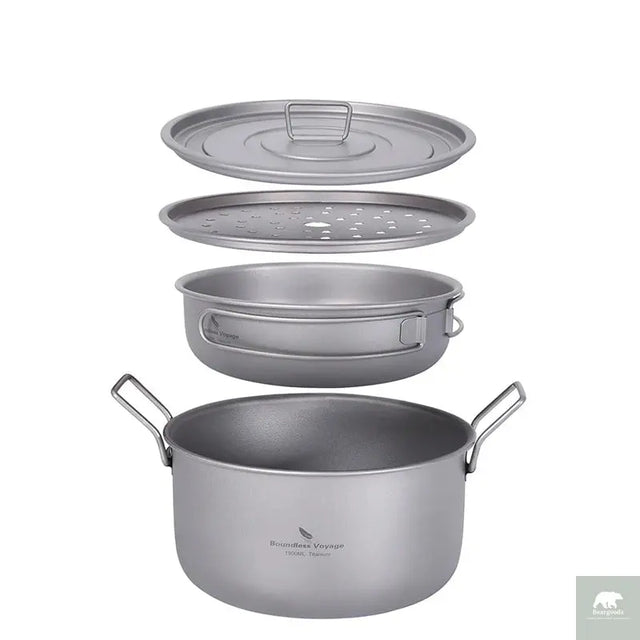 Multifunctional Titanium Pot Beargoods