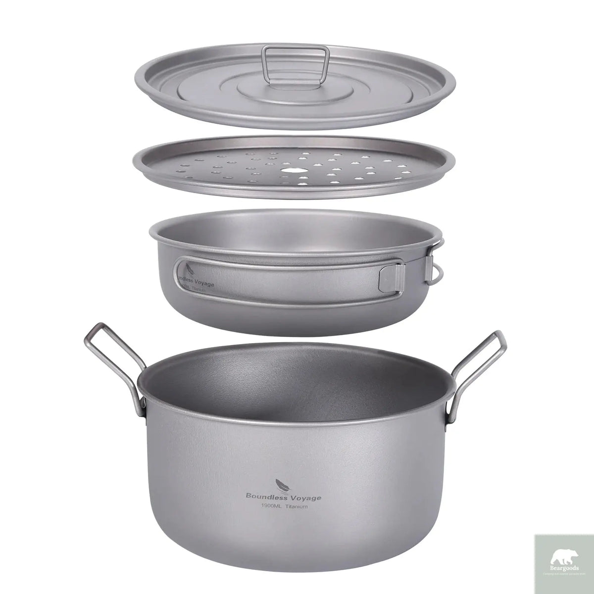 Multifunctional Titanium Pot Beargoods