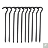 Aluminium Alloy Tent Pegs With Hooks 10pcs Beargoods