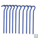 Aluminium Alloy Tent Pegs With Hooks 10pcs Beargoods