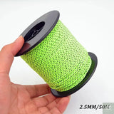 5M/10M/20M/50M Reflective Nylon Tent Rope Beargoods