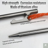 Titanium Alloy Tent Pegs Beargoods