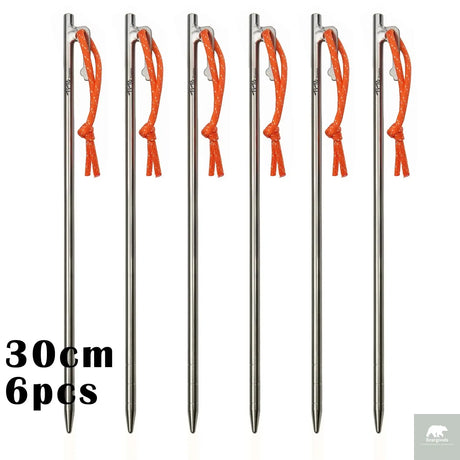 Titanium Alloy Tent Pegs Beargoods
