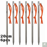 Titanium Alloy Tent Pegs Beargoods
