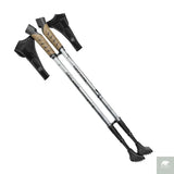 2PCS Nordic Walking Poles Telescopic Aluminium Alloy Beargoods