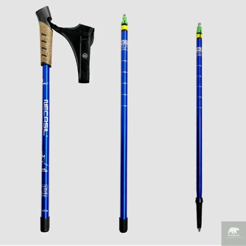 2PCS Nordic Walking Poles Telescopic Aluminium Alloy Beargoods