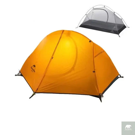 Naturehike Cycling Tent 1 Person Ultralight Backpacking Tent Double Layer Fishing Beach Tent Outdoor Travel Hiking Camping Tent Beargoods
