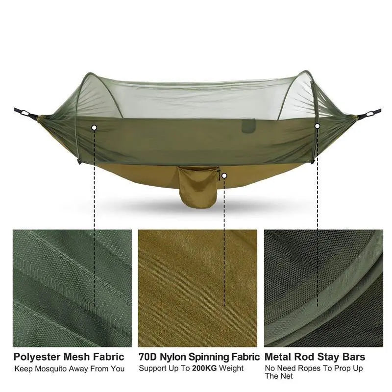 Hammock with Mosquito Net - Beargoods Hammock with Mosquito Net Beargoods.co.uk  49.99 Beargoods